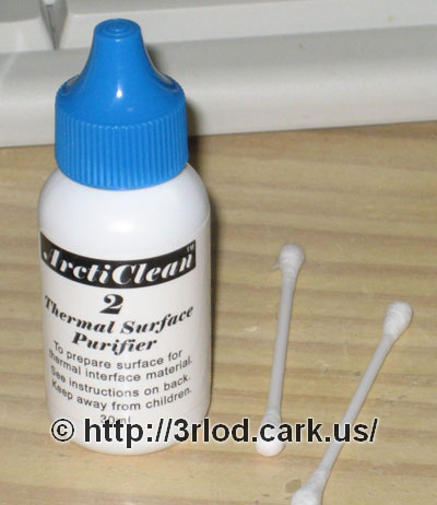ArctiClean 2 - Thermal surface purifier. Used to prepare surfaces for Arctic Silver 5 (or any thermal compound).